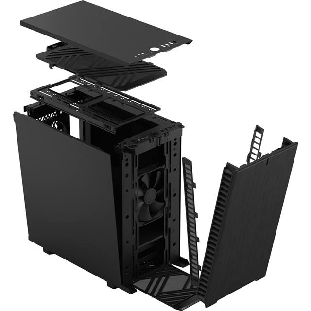 Fractal Design Boîtier d’ordinateur Define 7 Mini Solid Noir