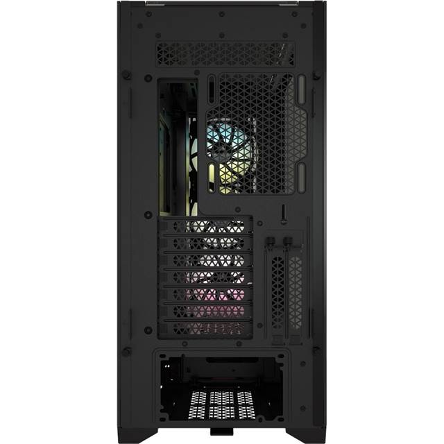 Corsair Boîtier d’ordinateur iCUE Midi Tower 5000X RGB TG Noir