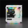 Corsair Boîtier d’ordinateur iCUE 5000T RGB Blanc