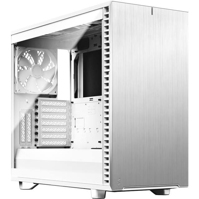 Fractal Design Define 7 Tempered Glass - weiss