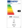 Kibernetik Réfrigérateur KS240L01 Droit (modifiable)