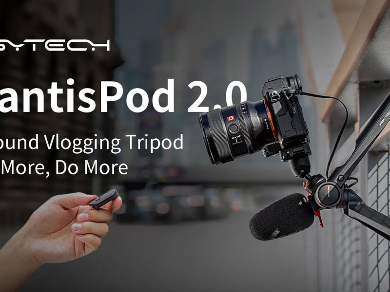 PGYTECH Stativ Mantispod 2.0 RC Kit Schwarz