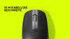 Logitech Souris M190 Rouge/Noir, sans fil