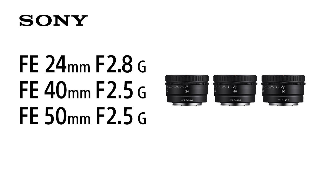 Sony Longueur focale fixe FE 50mm F/2.5 G – Sony E-Mount