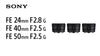 Sony Longueur focale fixe FE 24mm F/2.8 G – Sony E-Mount