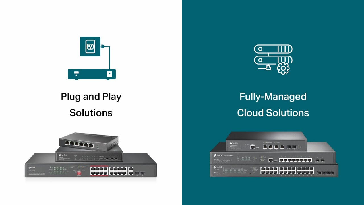 TP-Link PoE+ Switch TL-SG108PE 8 Port