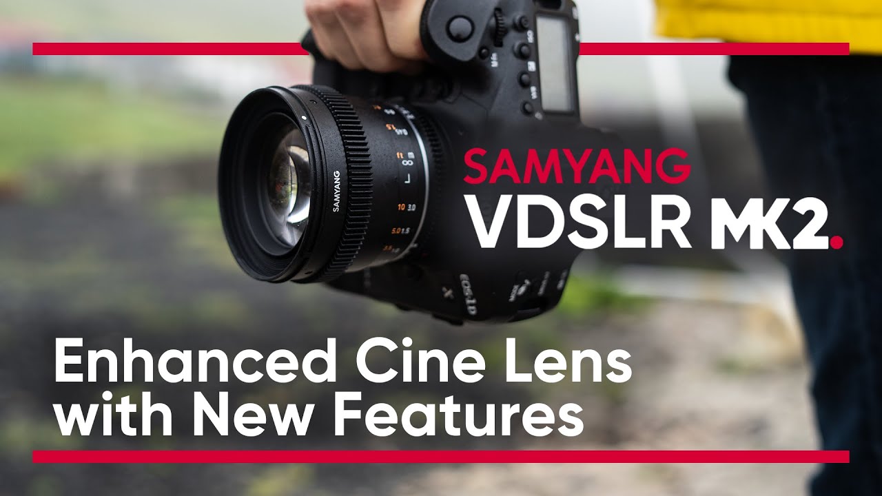 Samyang Longueur focale fixe VDSLR 35mm T/1.5 Mark II – Canon RF