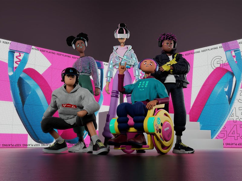 Logitech Écouteurs G435 Gaming Lightspeed Noir