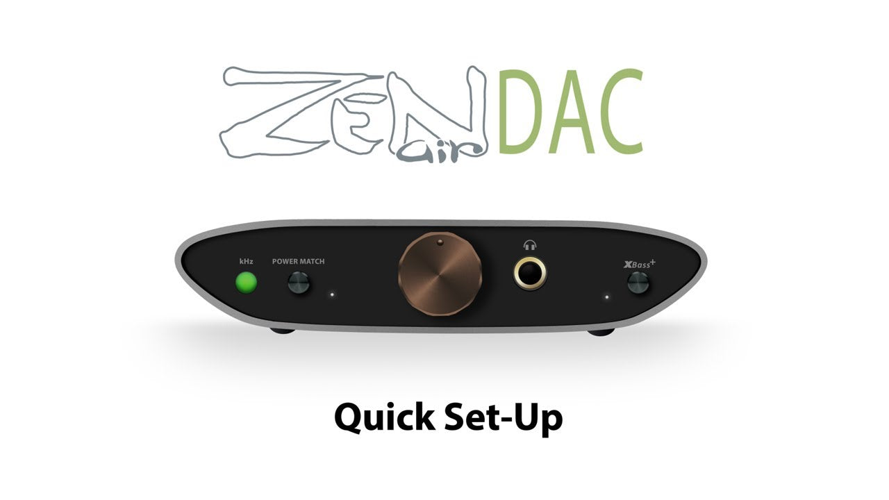 iFi Audio Amplificateur de casque & USB-DAC ZEN Air – DAC