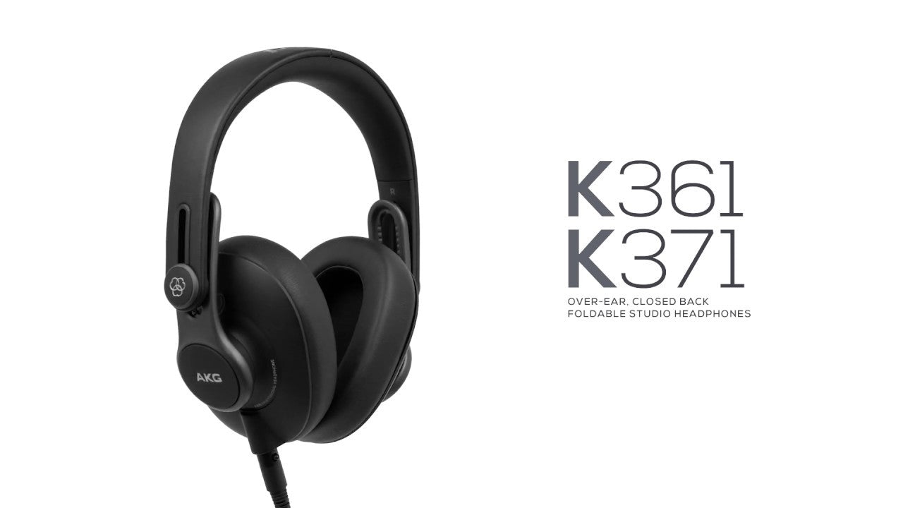 AKG Over-Ear-Kopfhörer K361 Schwarz