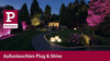 Paulmann Lampe de jardin Plug & Shine RGBW Étage, ZigBee