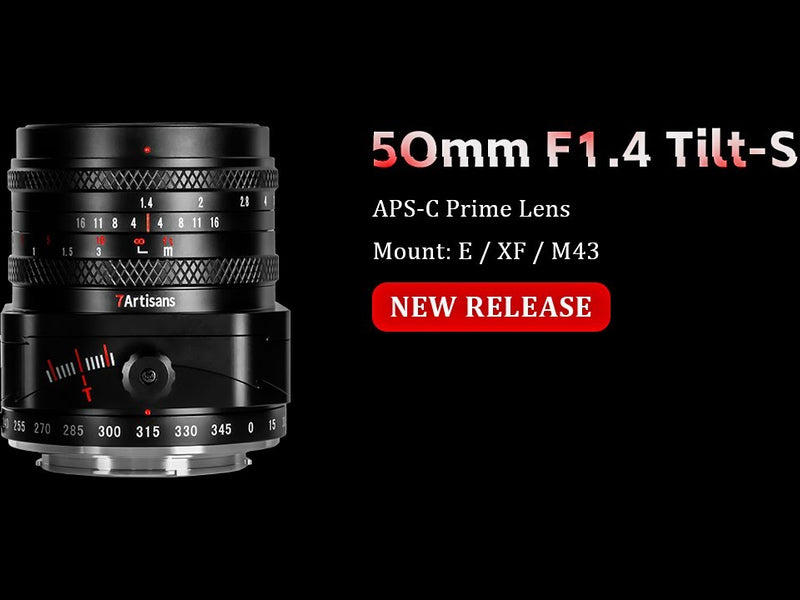 7Artisans Longueur focale fixe 50mm F/1.4 – MFT