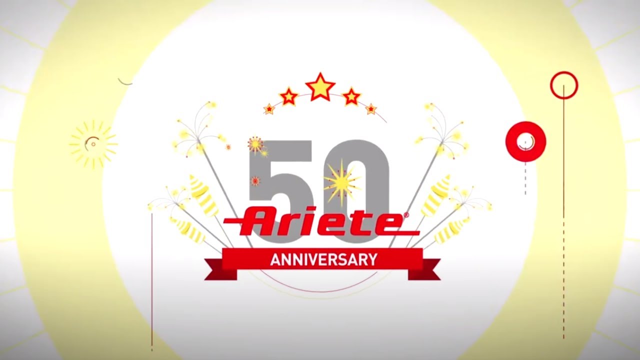 Ariete Grille-pain Positano ARI-156-POS Jaune