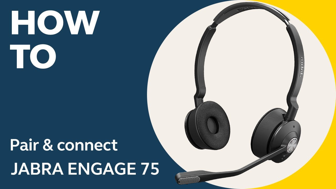 Jabra Écouteurs Engage 75 SE Convertible