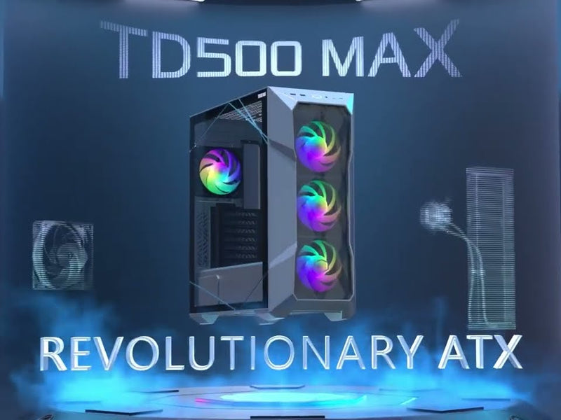 Cooler Master Boîtier d’ordinateur TD500 MAX