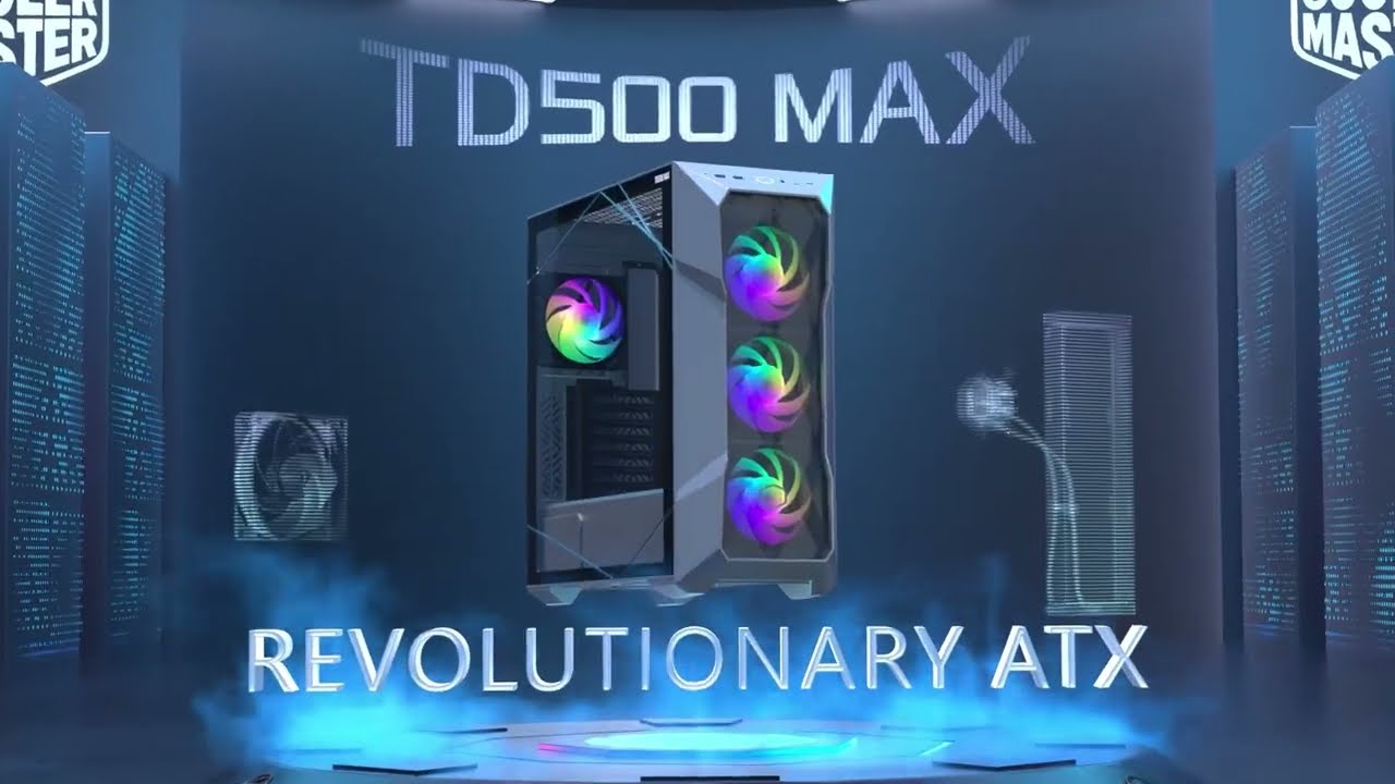 Cooler Master Boîtier d’ordinateur TD500 MAX