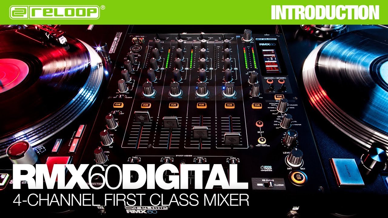 Reloop Mixeur DJ RMX-60 Digital