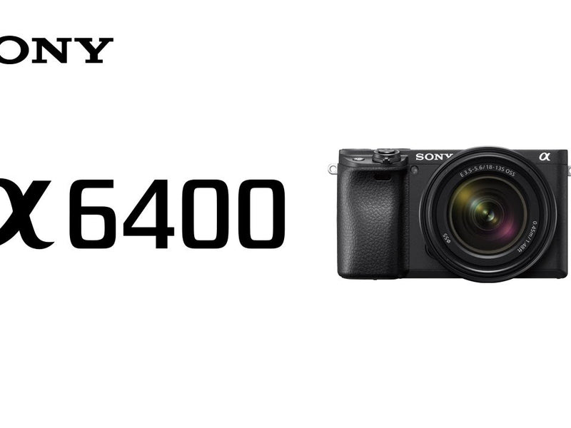 Sony Fotokamera Alpha 6400 Kit 18-135
