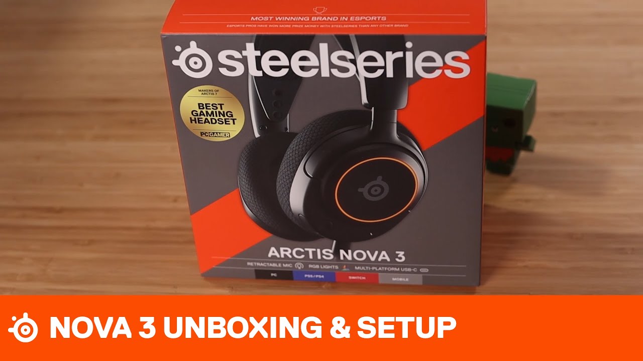 Steel Series Headset Arctis Nova 3 Schwarz