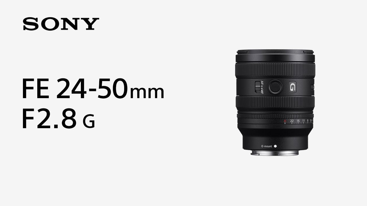 Sony Zoomobjektiv FE 24-50 mm F/2.8 G Sony E-Mount