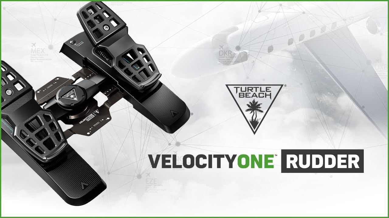 Turtle Beach Kits de pédales VelocityOne Rudder