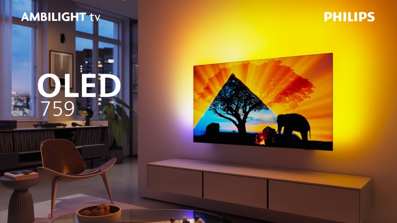 Philips TV 65OLED759/12 65", 3840 x 2160 (Ultra HD 4K), OLED