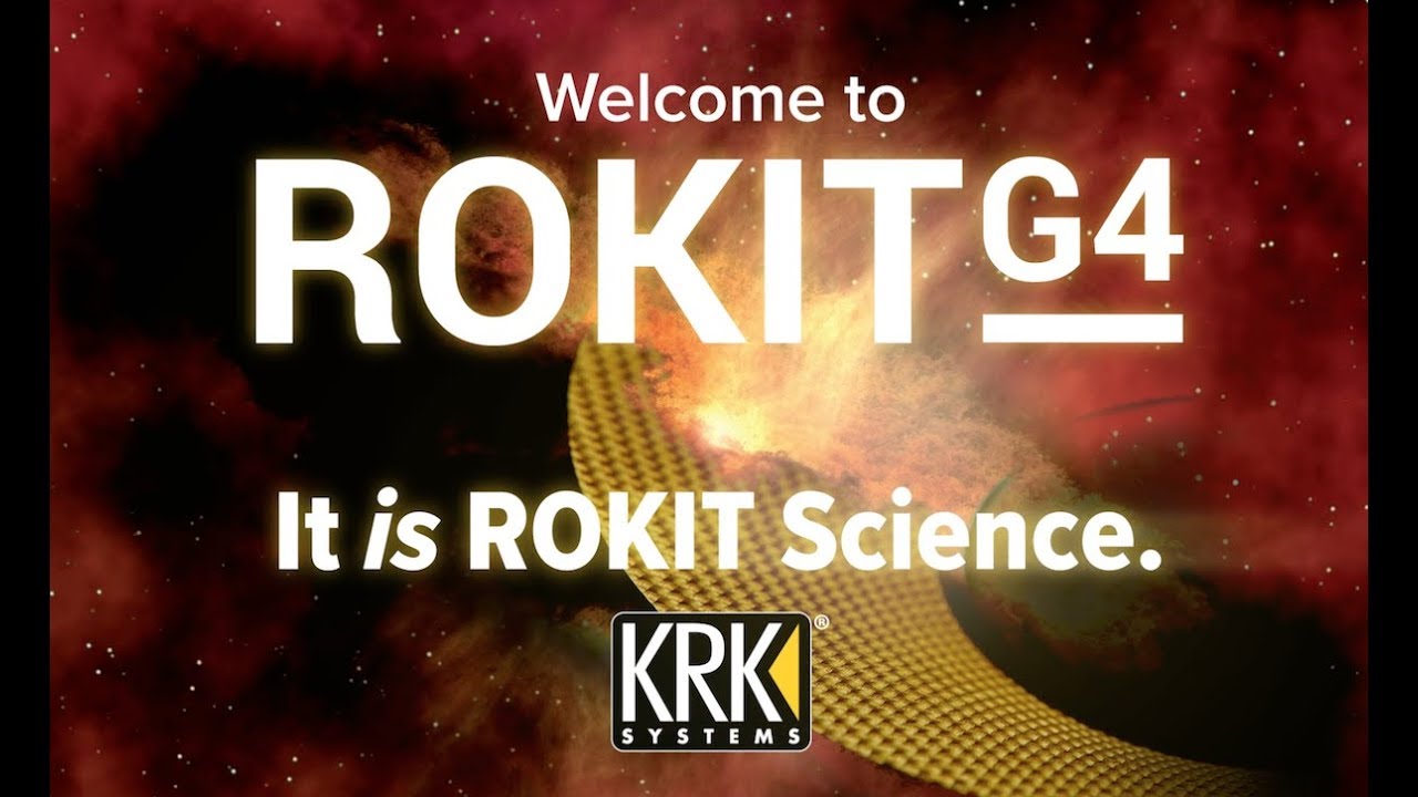 KRK Studiomonitor Rokit RP10-3 G4 Schwarz