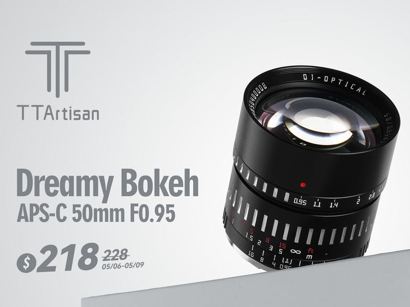 TTArtisan Festbrennweite APS-C 50mm F0.95 – Nikon Z