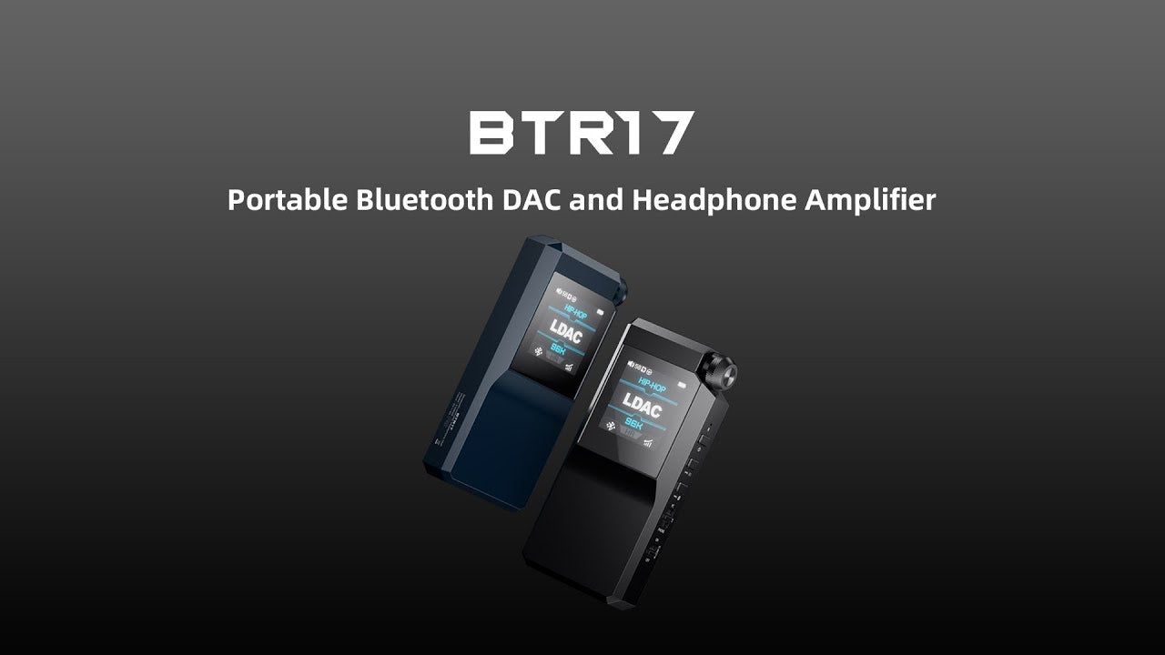 FiiO Kopfhörerverstärker & USB-DAC BTR17 Blau