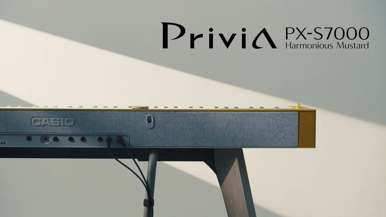 Casio Piano électrique Privia PX-S7000 – Blanc