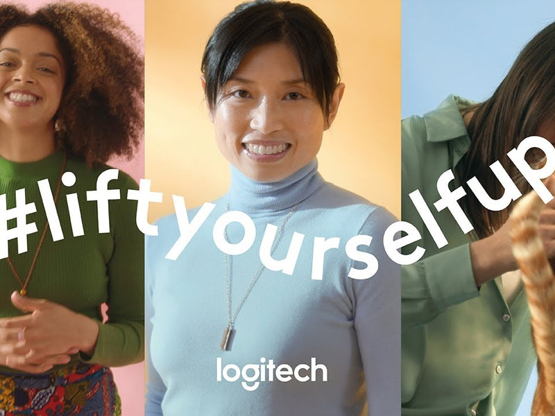 Logitech Ergonomische Maus Lift for Business Off-white