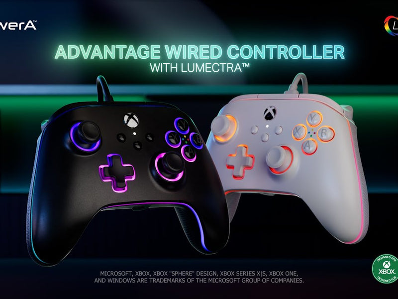 Power A Controller Advantage Lumectra Schwarz