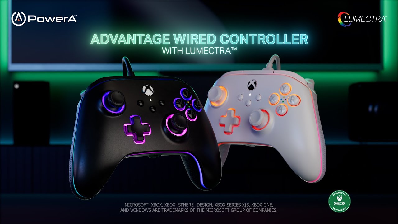 Power A Controller Advantage Lumectra Schwarz