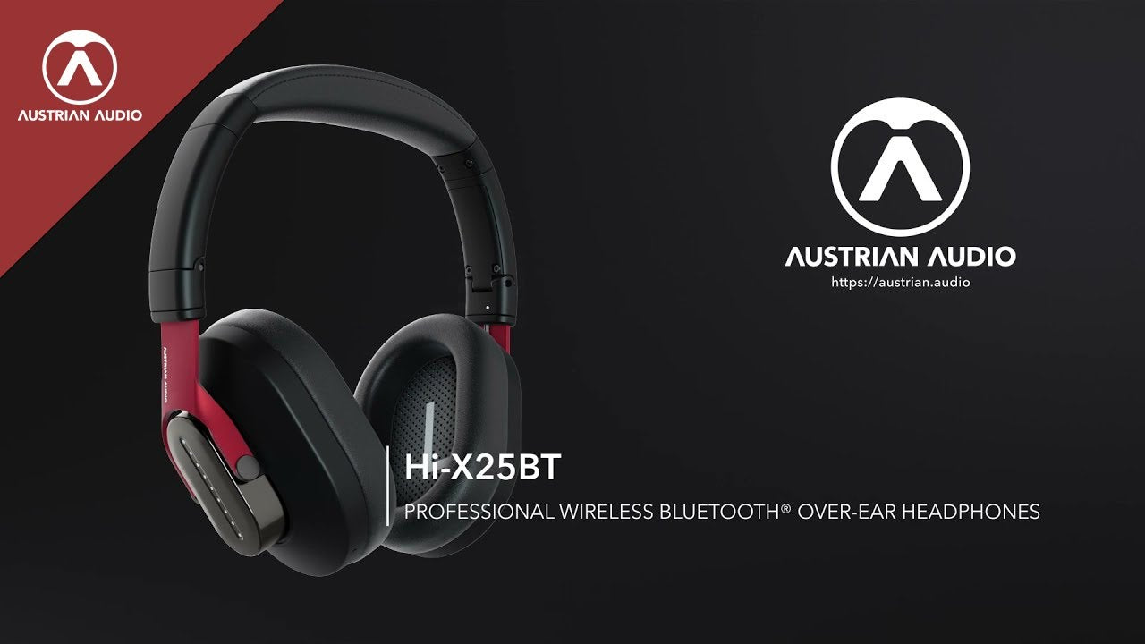 Austrian Audio Wireless Over-Ear-Kopfhörer Hi-X25BT Schwarz