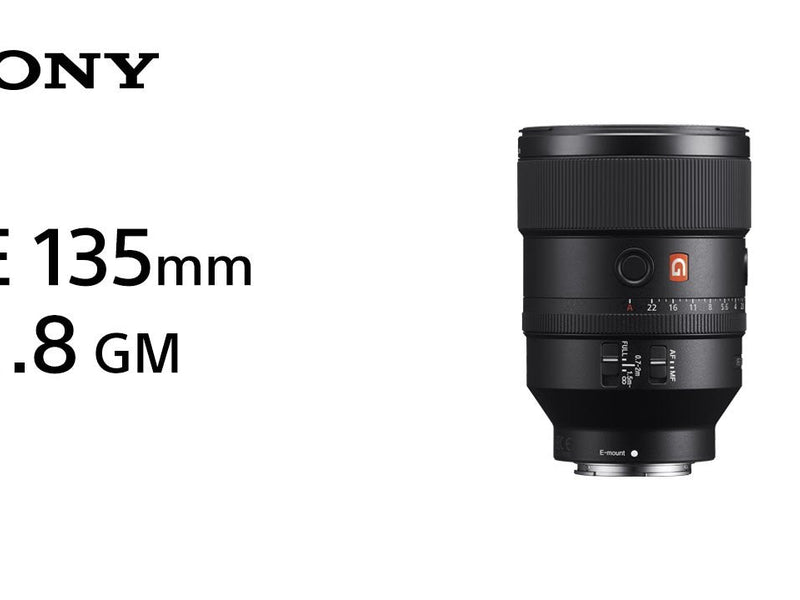Sony Longueur focale fixe FE 135mm F/1.8 GM – Sony E-Mount
