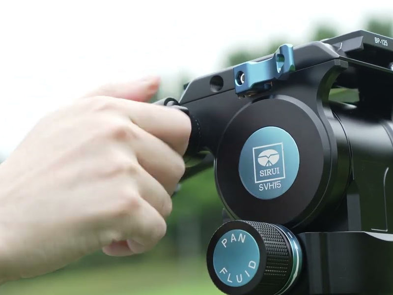 Sirui Trépied SVS75 tête vidéo SVH15 incluse