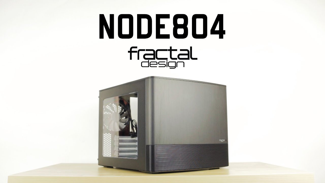 Fractal Design Boîtier d’ordinateur Node 804 Noir