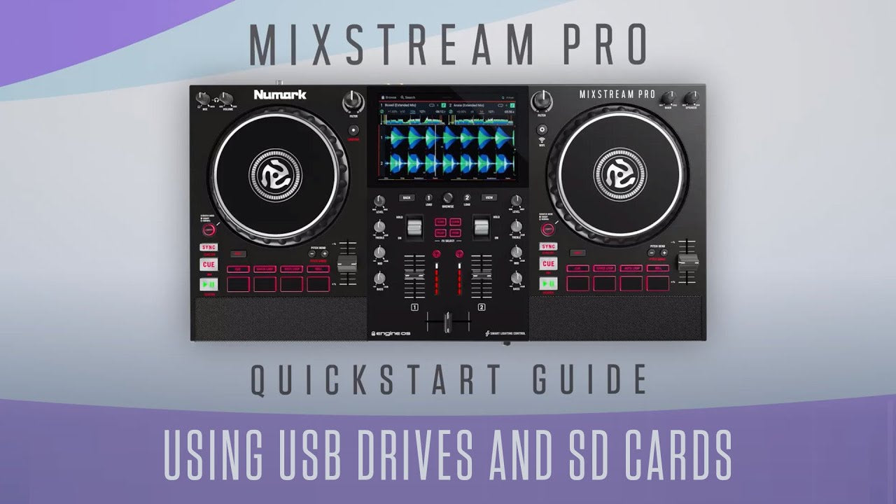 Numark Contrôleur DJ MixStream Pro+