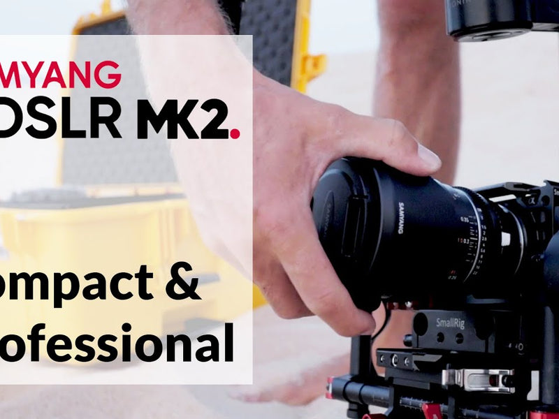 Samyang Festbrennweite VDSLR 35mm T/1.5 Mark II – Nikon F