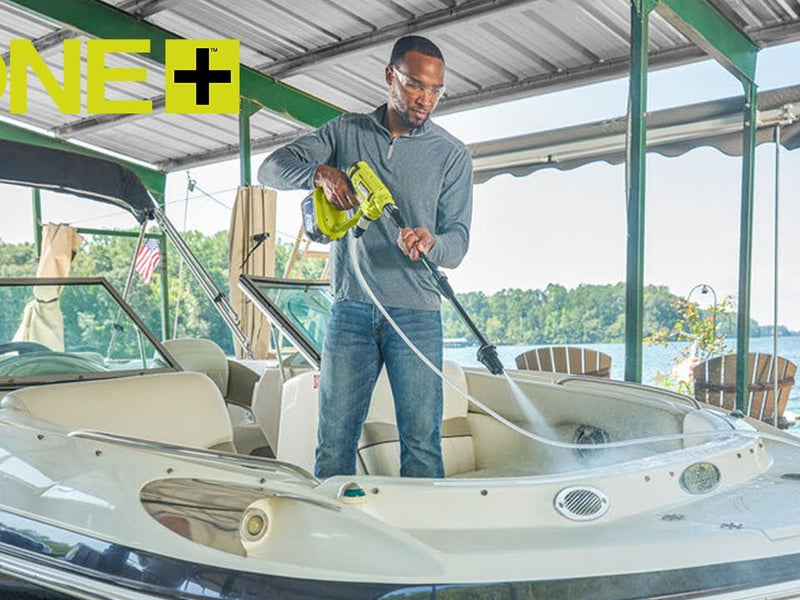 RYOBI Nettoyeur moyenne pression sur batterie RY18PW22A-0