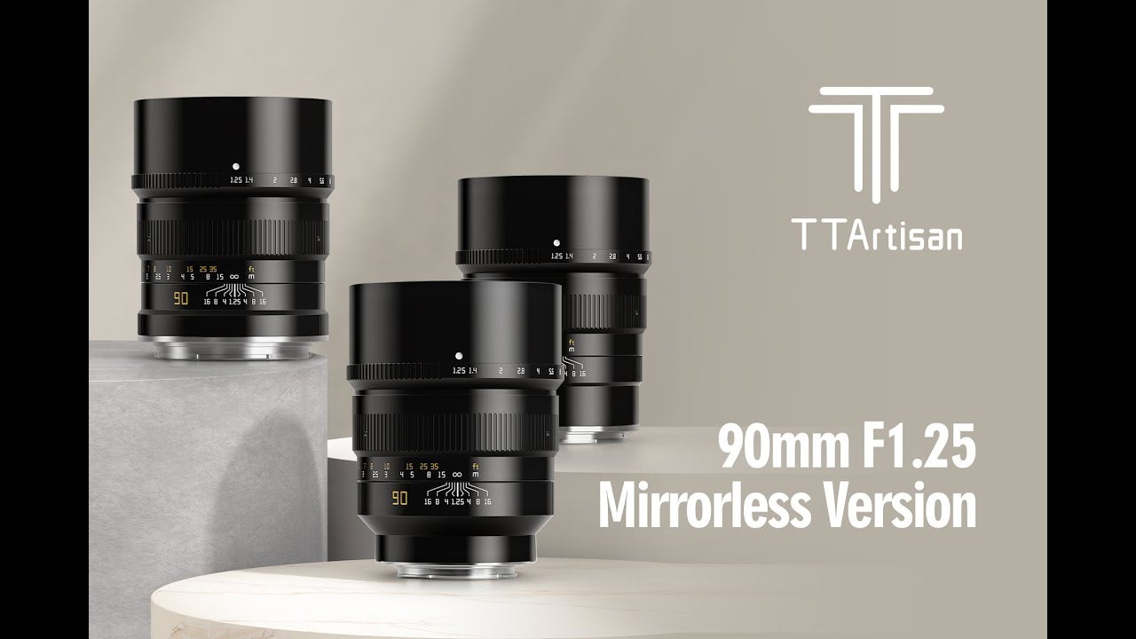 TTArtisan Festbrennweite 90mm F/1.25 – Canon RF