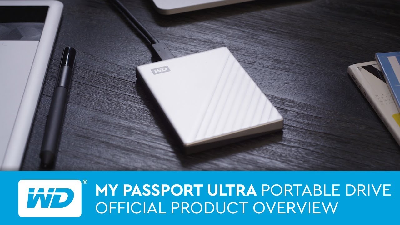 Western Digital Disque dur externe My Passport Ultra for Mac 6 TB, Argenté