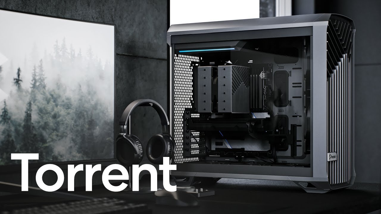 Fractal Design Boîtier d’ordinateur Torrent TG Light Noir