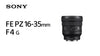 Sony Objectif zoom FE PZ 16–35mm F4 G Sony E-Mount