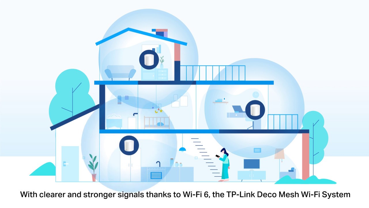 TP-Link Mesh-Satellit Deco X20 Zusatz-Satellit