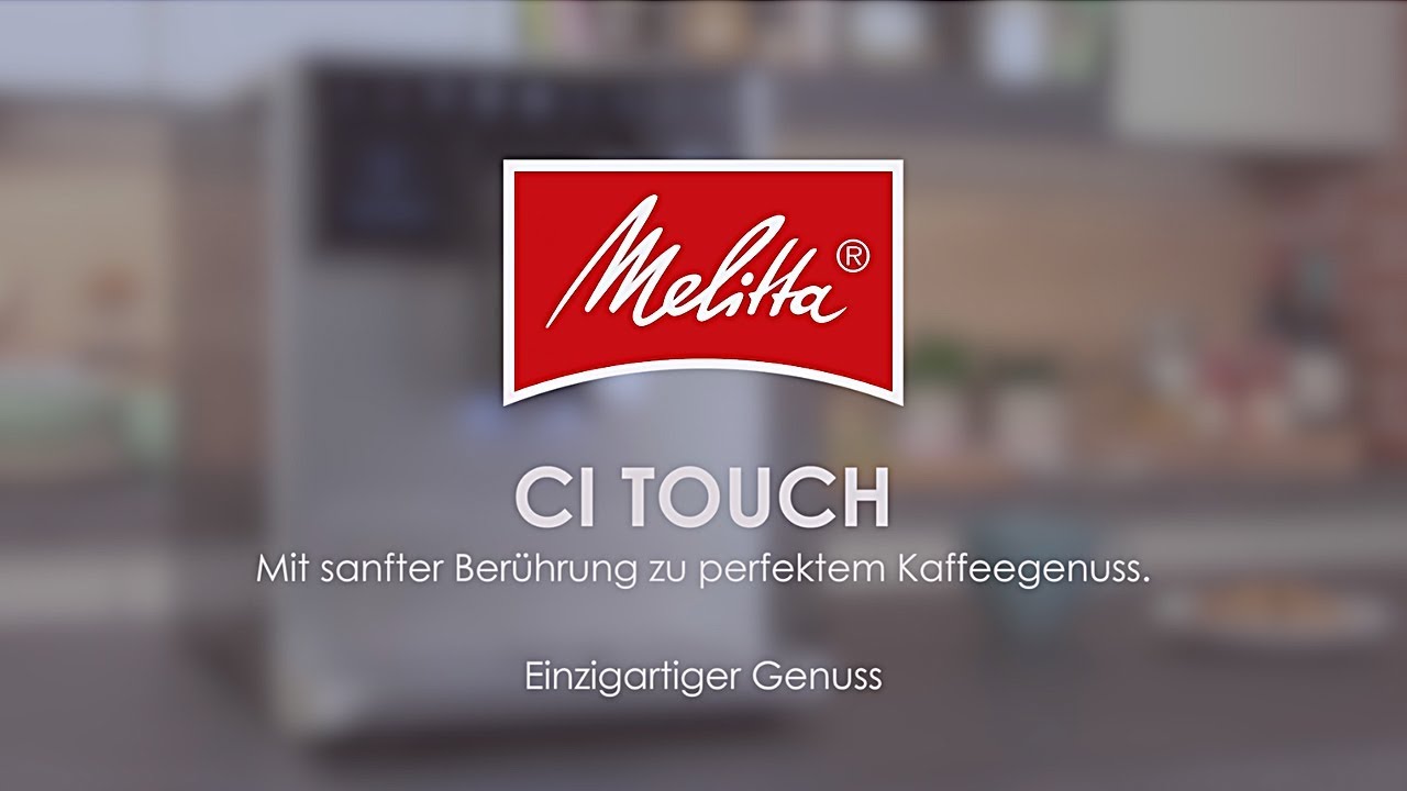 Melitta Kaffeevollautomat CI Touch F630-101 Silber