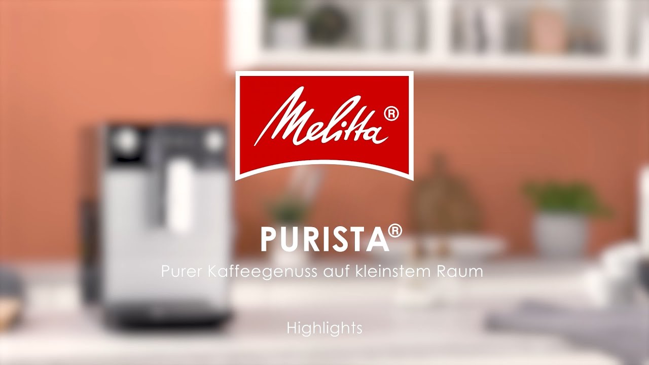 Melitta Kaffeevollautomat Purista Silber