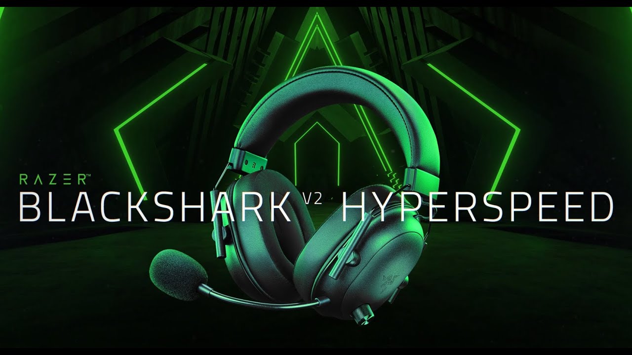 Razer Écouteurs BlackShark V2 HyperSpeed Noir