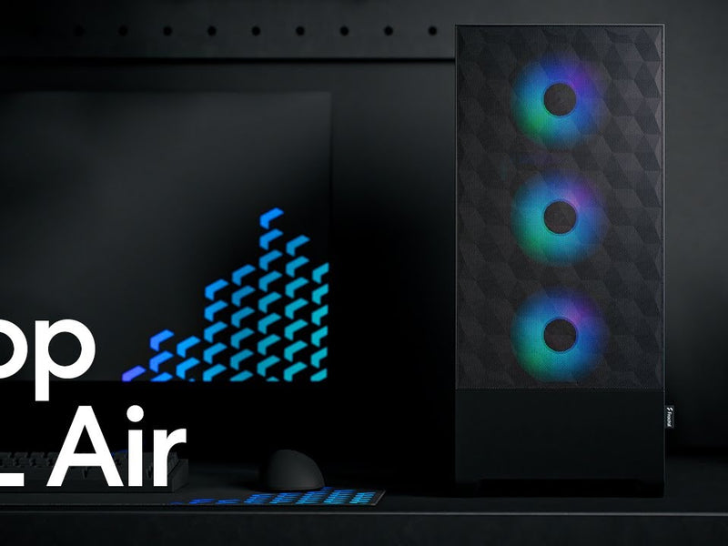 Fractal Design Boîtier d’ordinateur Pop XL Air RGB TG Noir