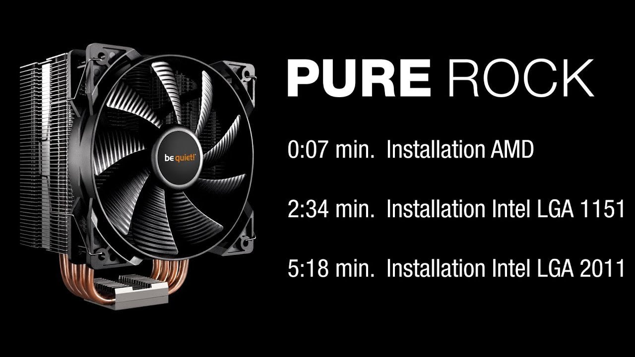 be quiet! Refroidisseur CPU Pure Rock 2